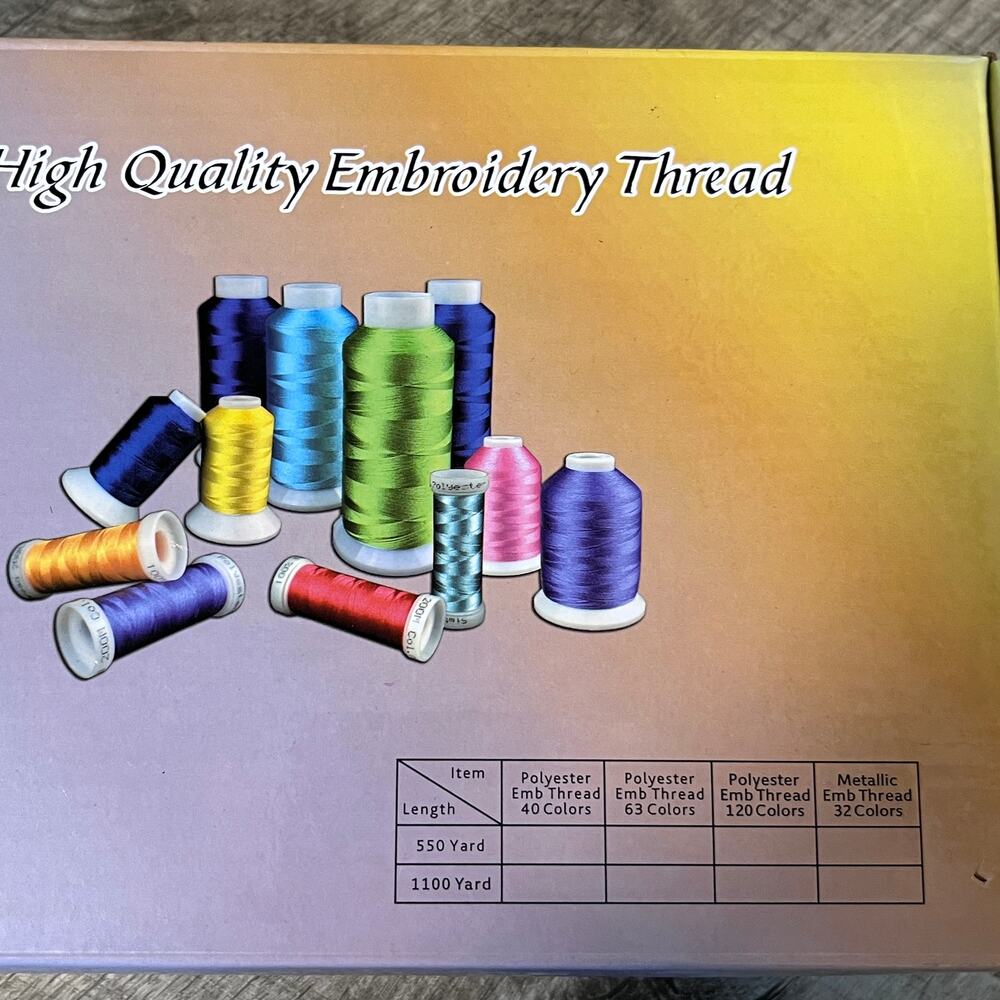 High Quality Embroidery Thread Simthread NEW - Picture 3 of 5